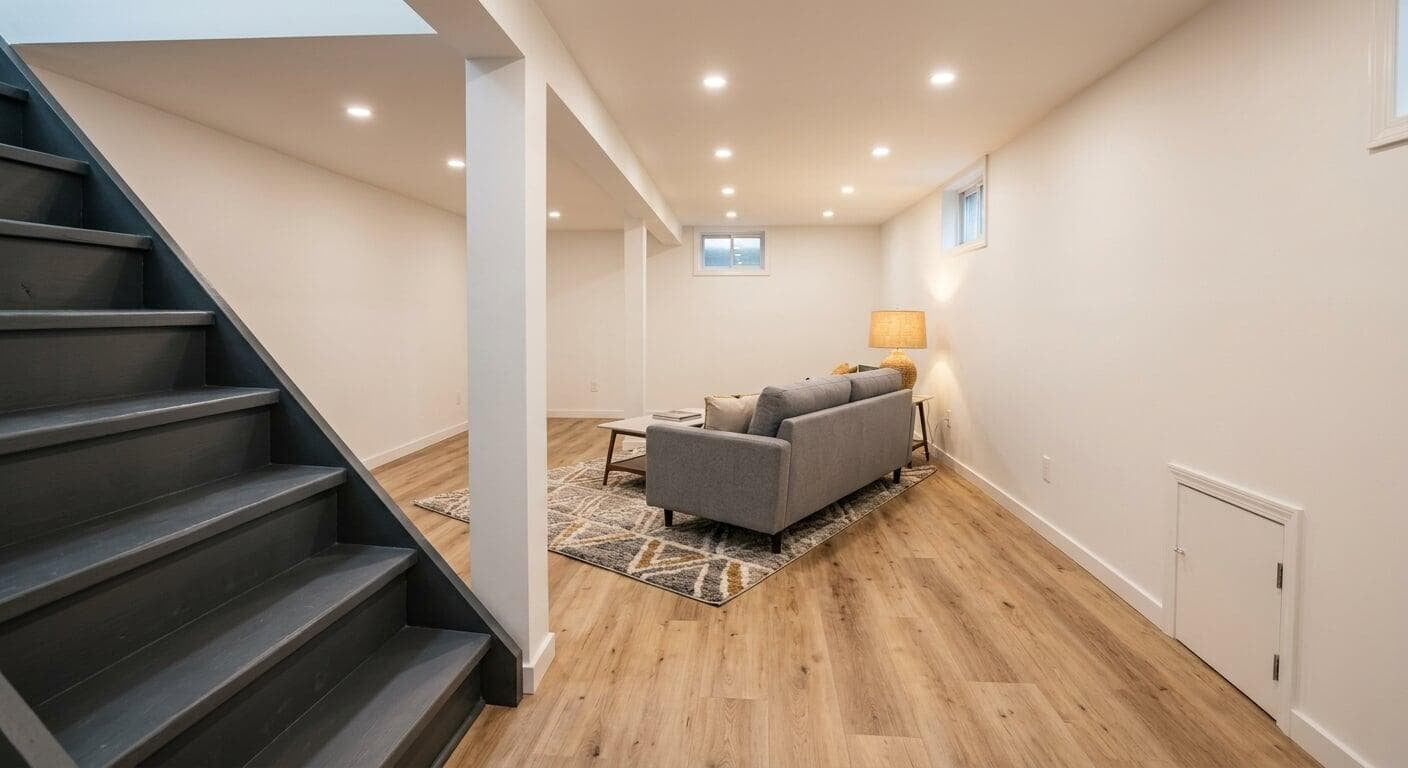 When Your Basement in Media or Swarthmore Stops Being Storage and Starts Being the Room Everyone Actually Uses